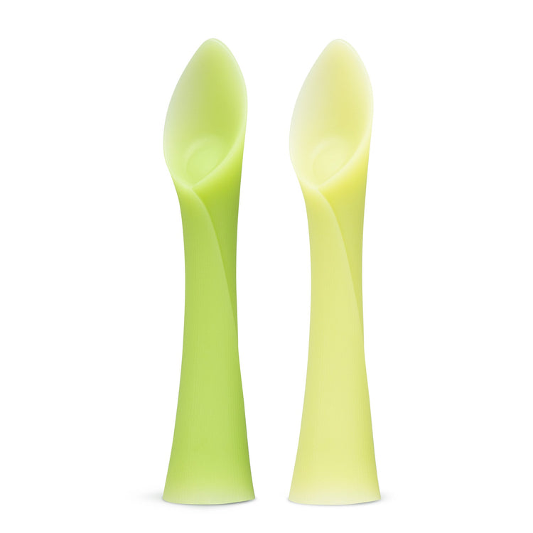 Silicone Infant Spoons for Baby-Led Weaning (2-Pack)