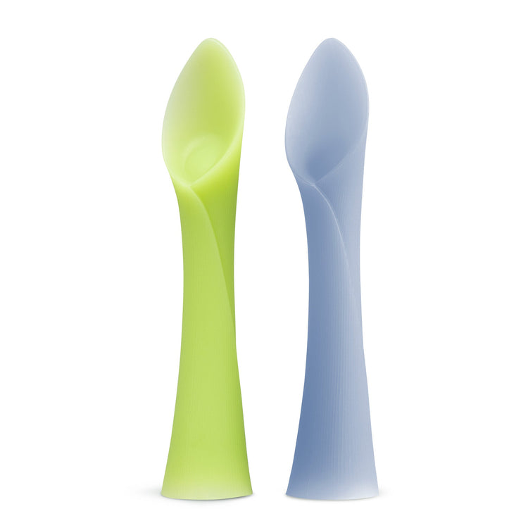Silicone Infant Spoons for Baby-Led Weaning (2-Pack)