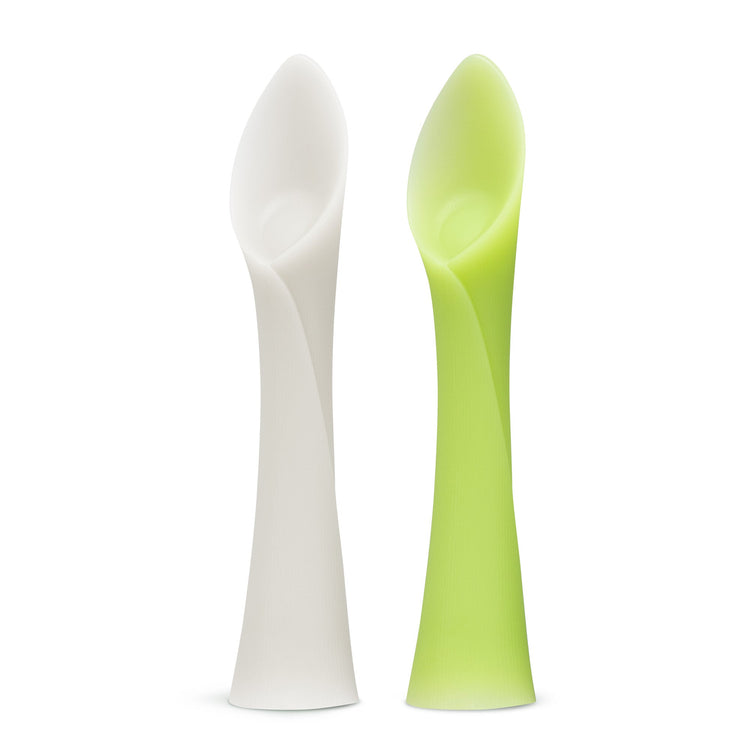 Silicone Infant Spoons for Baby-Led Weaning (2-Pack)